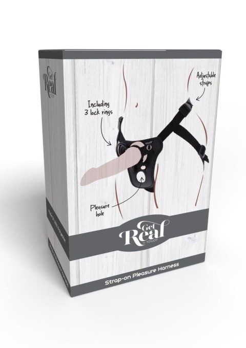 Strap-On Pleasure Harness Black SCALA