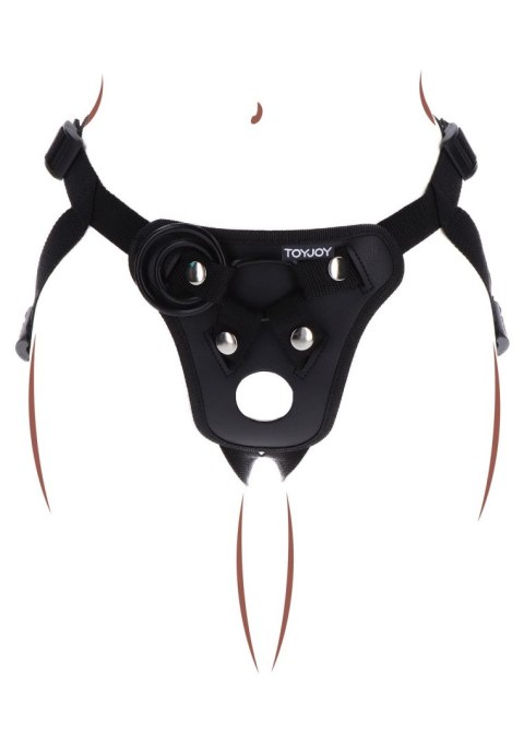 Strap-On Pleasure Harness Black SCALA