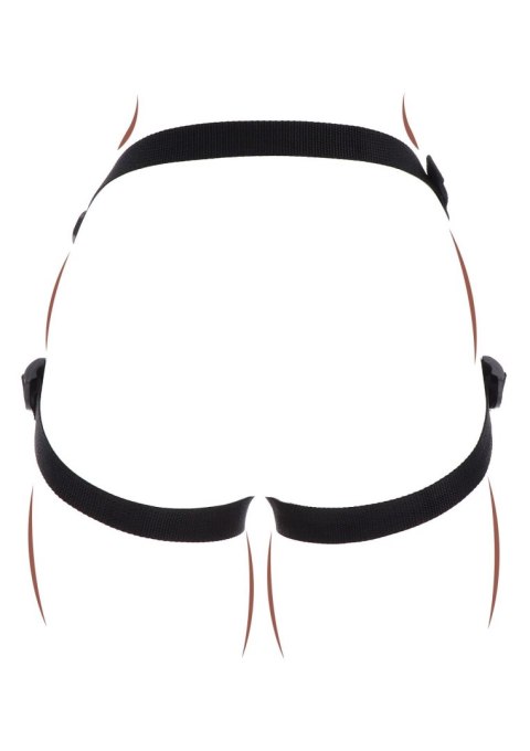 Strap-On Pleasure Harness Black SCALA