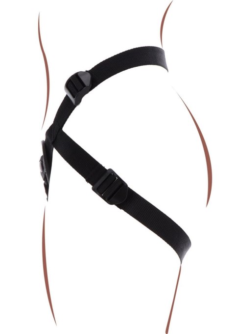 Strap-On Pleasure Harness Black SCALA