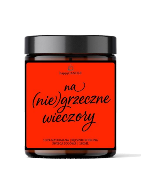 Świeca sojowa NA NIEGRZECZNE WIECZORY Grammi
