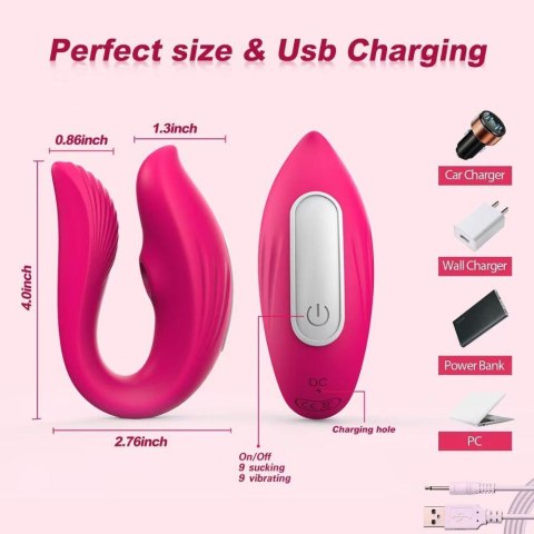 Vibrator - pink - app control Boys of Toys Sp. z o.o.
