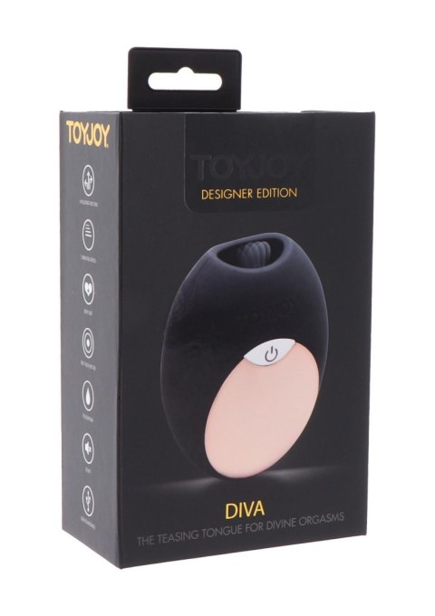 Diva Mini Tongue Black SCALA