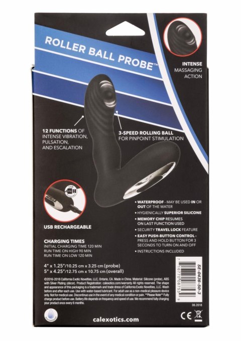 Eclipse Roller Ball Probe Black SCALA