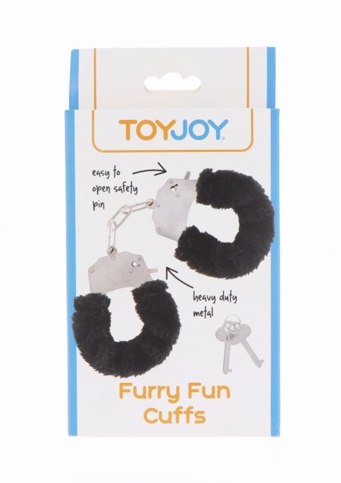 Furry Fun Cuffs Black SCALA