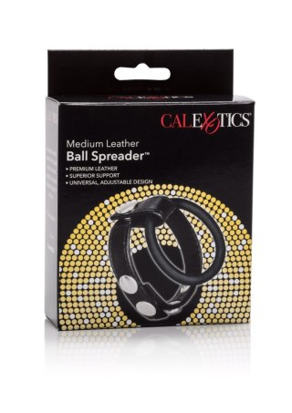 Medium Leather Ball Spreader Black SCALA