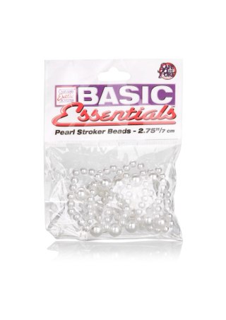 Pearl Stroker Beads Large Transparent SCALA