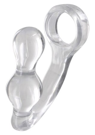Power Plug & Penisring Transparent SCALA