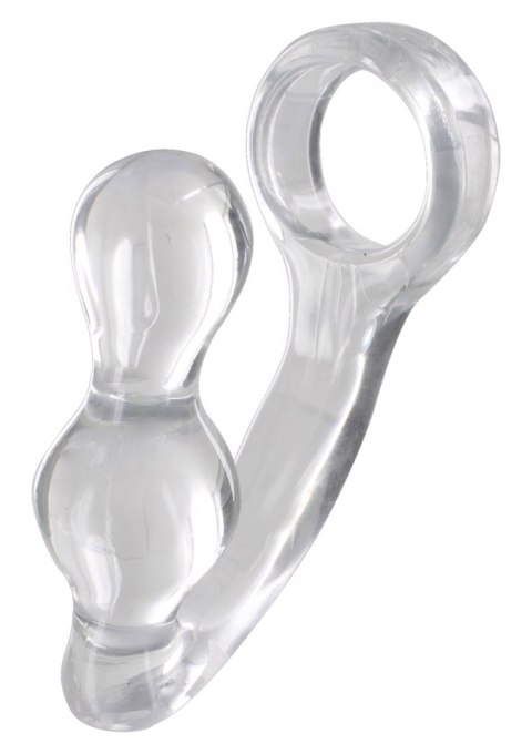 Power Plug & Penisring Transparent SCALA
