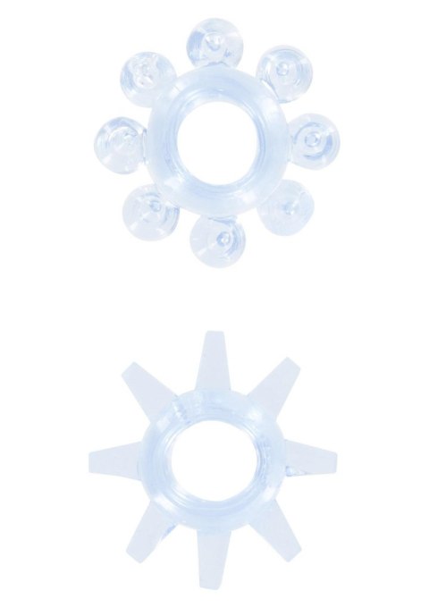 Power Stretchy Rings 2pcs Blue SCALA
