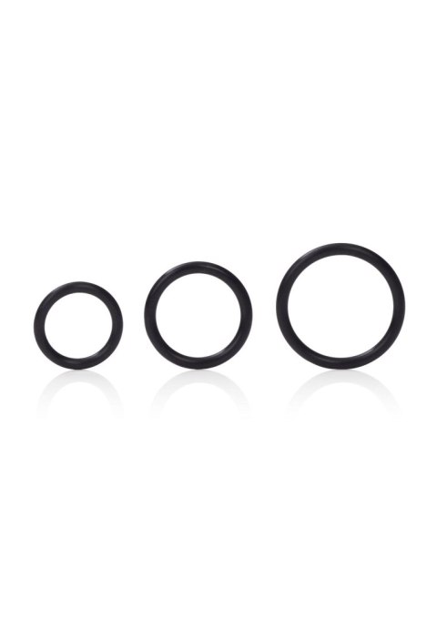 Silicone Support Rings Black SCALA