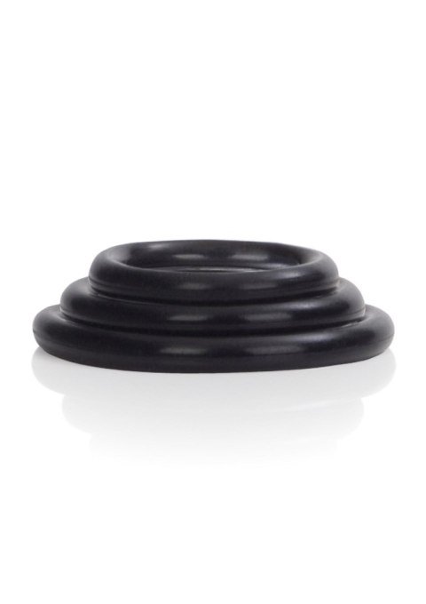 Silicone Support Rings Black SCALA