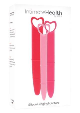 Silicone Vaginal Dilators 3pcs Pink SCALA