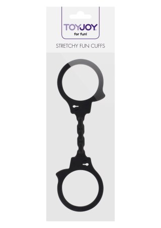 Stretchy Fun Cuffs Black SCALA