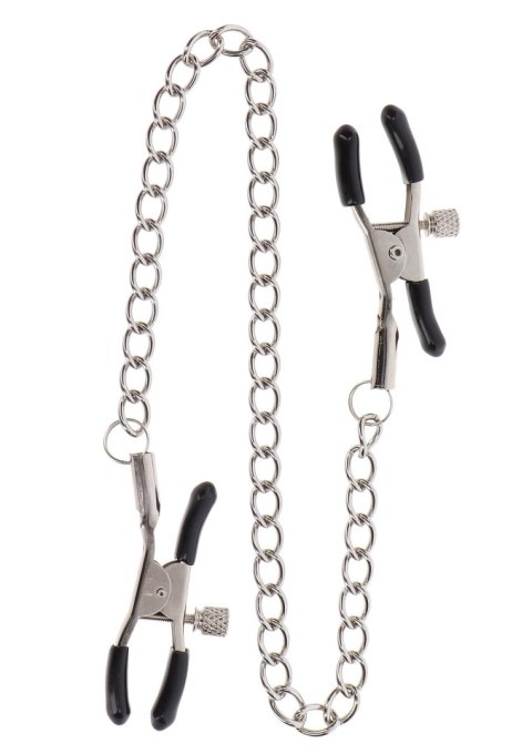Adjustable Clamps with Chain Silver SCALA