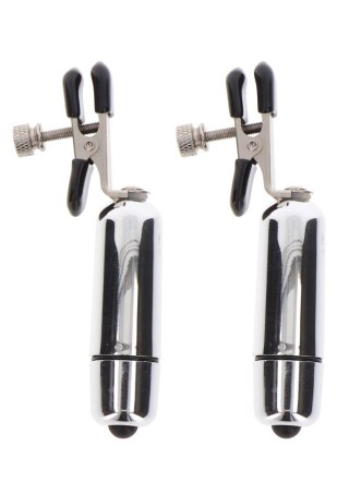 Adjustable Vibrating Clamps Silver SCALA