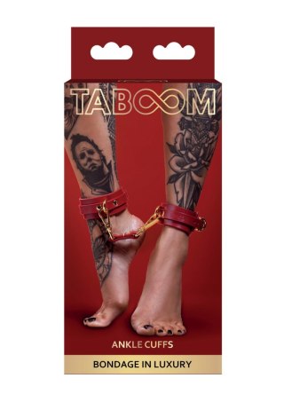 Ankle Cuffs Red SCALA