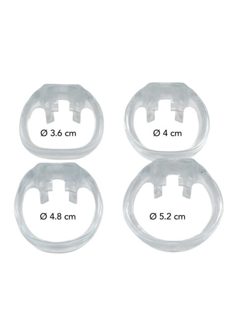 Clear Control Cock Cage Regular SCALA