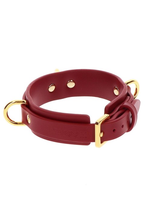 D-Ring Collar Deluxe Red SCALA