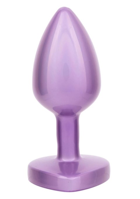 Diamond Heart Plug Small Purple SCALA