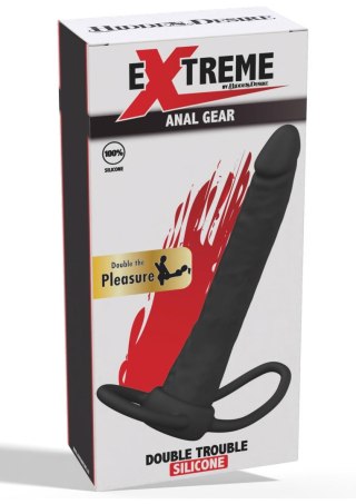 Double Trouble Anal Penetrator Black SCALA
