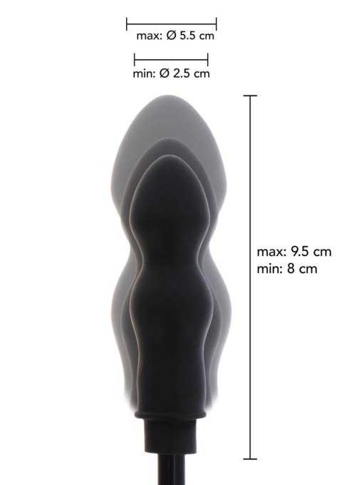 Inflatable Bulb Plug Starter Black SCALA