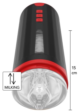 Milking Master Masturbator Black SCALA