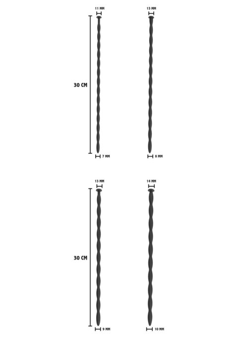 Penis Dilator Set Large 4 pcs SCALA