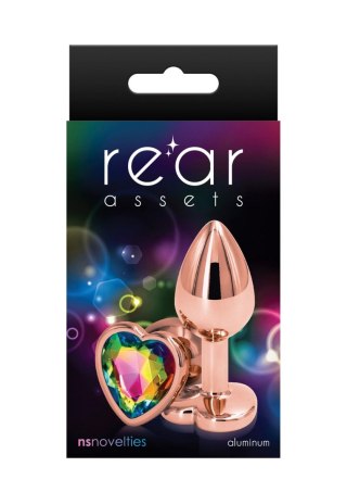 Rear Assets Rose Gold Heart S Multicolor SCALA