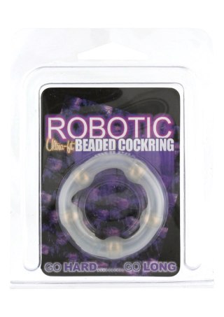 Robotic Beaded Cockring Transparent SCALA