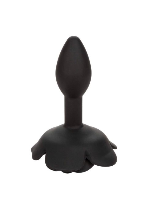 Small Rose Anal Plug Black SCALA