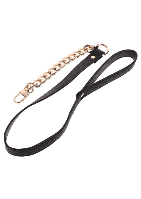 Statement Collar and leash Rose Gold SCALA
