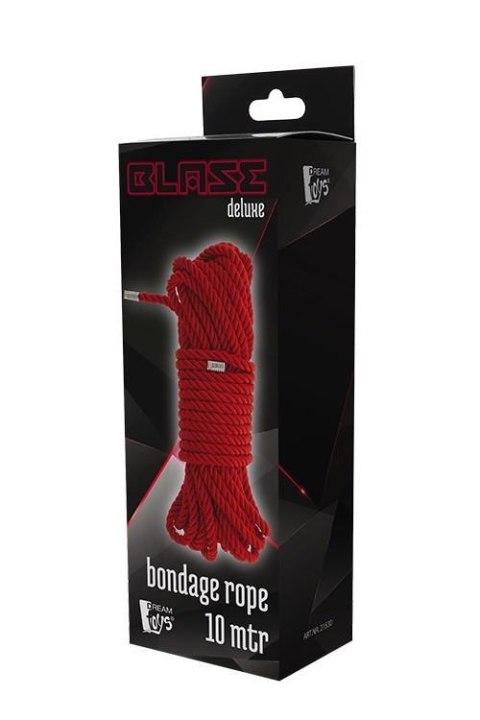 BLAZE DELUXE BONDAGE ROPE 10M RED TONGA