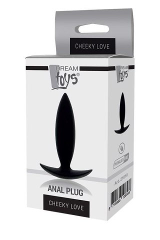 CHEEKY LOVE ANAL PLUG XTRA SMALL BLACK TONGA