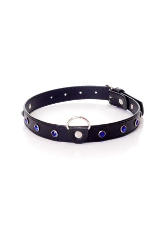Fetish B - Series Collar - 2 cm navy blue crystal Boys of Toys Sp. z o.o.