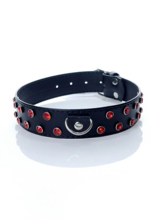 Fetish B - Series - Collar 3 cm. red crystal Boys of Toys Sp. z o.o.