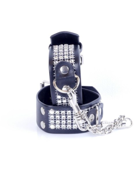 Fetish B - Series Handcuffs with cristals 3 cm Silver Boys of Toys Sp. z o.o.