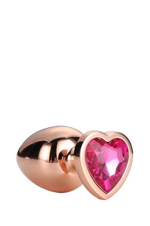 GLEAMING LOVE ROSE GOLD PLUG SMALL TONGA