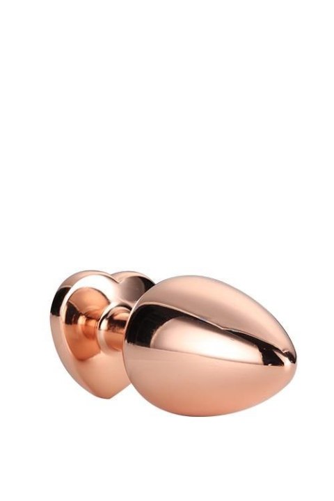GLEAMING LOVE ROSE GOLD PLUG SMALL TONGA