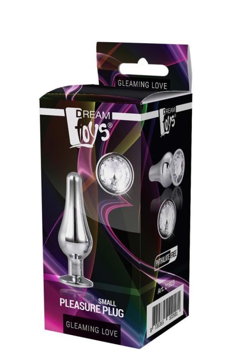 GLEAMING LOVE SILVER PLEASURE PLUG S TONGA