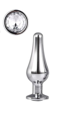 GLEAMING LOVE SILVER PLEASURE PLUG S TONGA