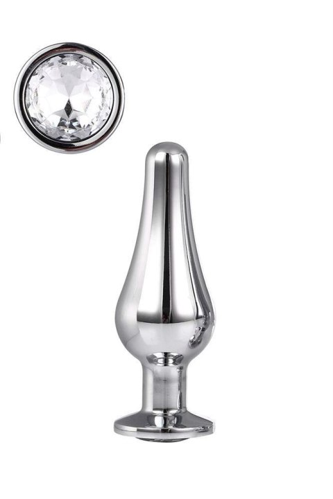 GLEAMING LOVE SILVER PLEASURE PLUG S TONGA