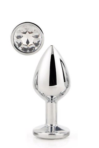 GLEAMING LOVE SILVER PLUG LARGE TONGA