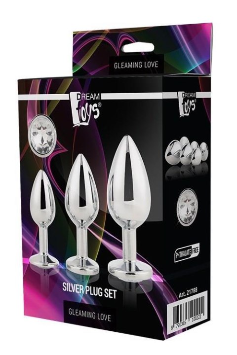 GLEAMING LOVE SILVER PLUG SET TONGA
