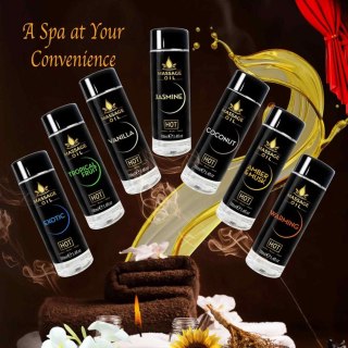 HOT Massage Oil amber & musk 100 ml HOT Productions & Vertriebs GmbH