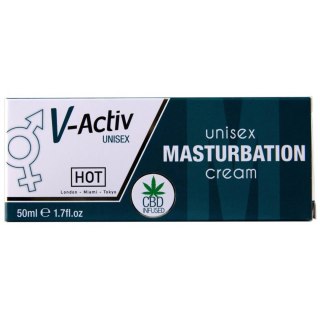 HOT V-Activ Masturbation Cream - CBD unisex 50ml HOT Productions & Vertriebs GmbH