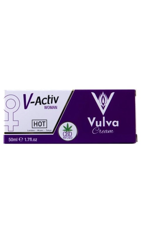 HOT V-Activ Vulva Cream - CBD 50ml HOT Productions & Vertriebs GmbH