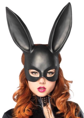 Masquerade Rabbit Mask Black SCALA