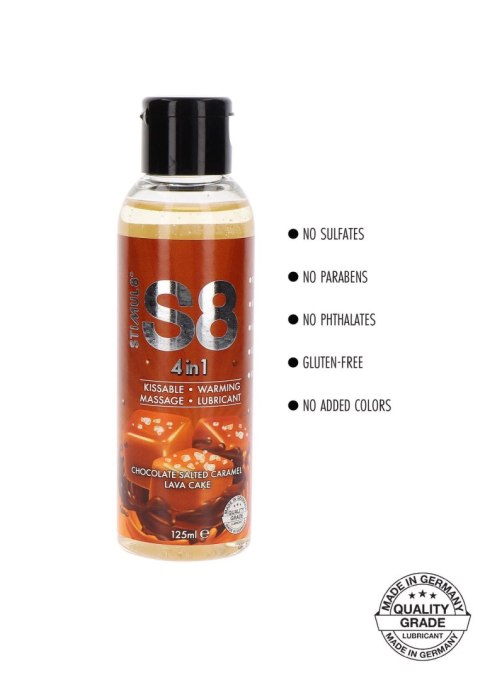 S8 4-in-1 Dessert Lube 125ml Chocolate SCALA