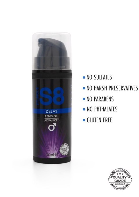 S8 Delay Penis Gel 30ml Natural SCALA